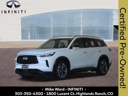 Certified 2025 INFINITI QX60 Luxe w/ Cargo Package AWD/4WD image 1