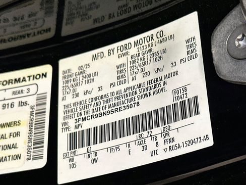 Used 2025 Ford Bronco Sport Big Bend AWD/4WD image 12