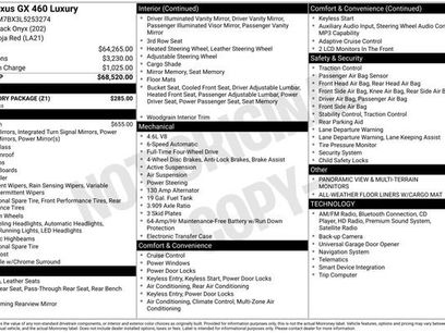 Used 2020 Lexus GX 460 Luxury w/ Accessory Package