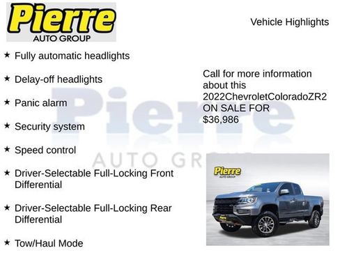 Used 2022 Chevrolet Colorado ZR2 AWD/4WD image 23