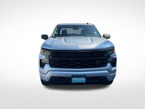 Certified 2022 Chevrolet Silverado 1500 Custom w/ LPO, Dark Essentials Package AWD/4WD image 10
