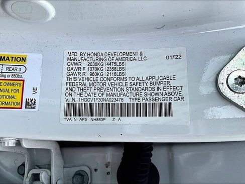 Used 2022 Honda Accord Sport image 15