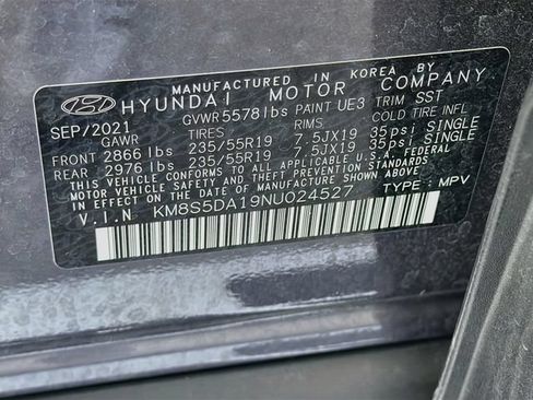 Used 2022 Hyundai Santa Fe Limited AWD/4WD image 44