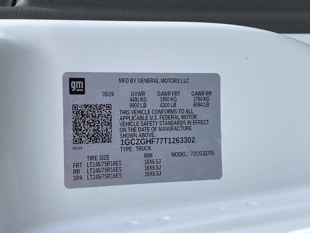New 2026 Chevrolet Express 3500 Extended RWD image 19