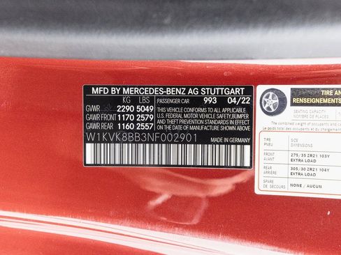 Used 2022 Mercedes-Benz SL 63 AMG 4MATIC image 43