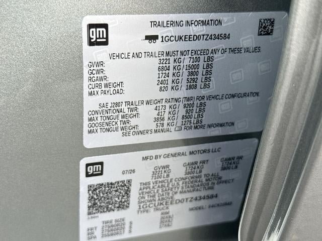 New 2026 Chevrolet Silverado 1500 RST w/ Z71 Off-Road Package AWD/4WD image 33