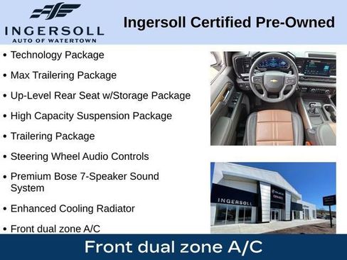 Used 2025 Chevrolet Silverado 1500 High Country w/ Technology Package AWD/4WD image 12