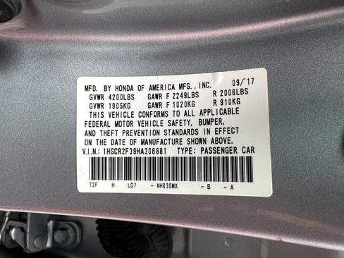 Used 2017 Honda Accord LX image 16