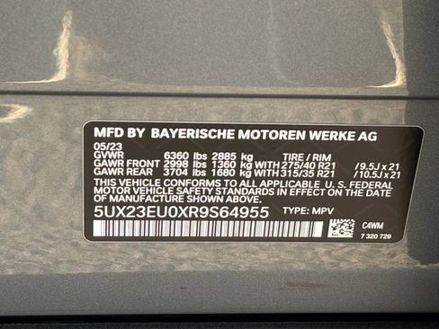 Used 2024 BMW X5 xDrive40i w/ Premium Package AWD/4WD image 34