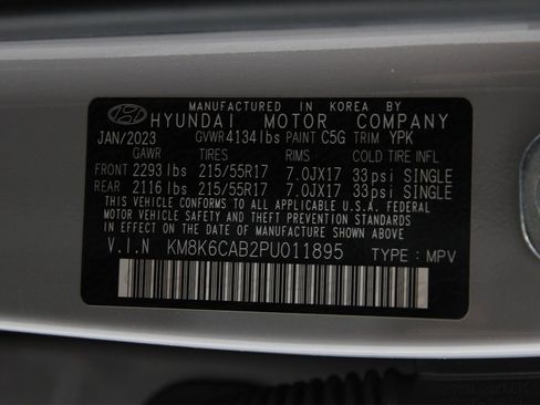 Certified 2023 Hyundai Kona SEL w/ Cargo Package image 21