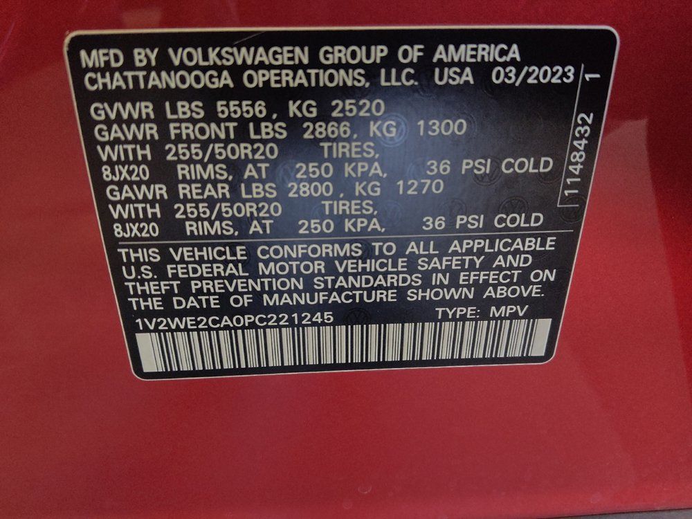 Used 2023 Volkswagen Atlas Cross Sport SE FWD image 33