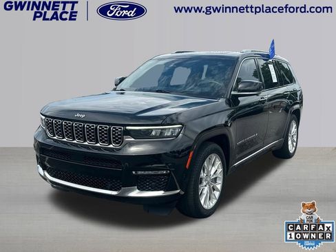 Used 2021 Jeep Grand Cherokee L Summit w/ Advanced Protech Group IV AWD/4WD image 1