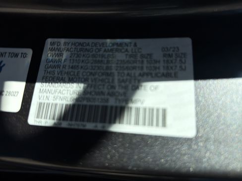 Used 2023 Honda Odyssey EX-L image 35