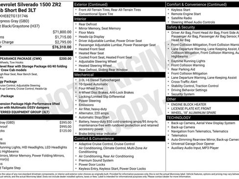 Used 2026 Chevrolet Silverado 1500 ZR2 w/ Dark Appearance Package image 15