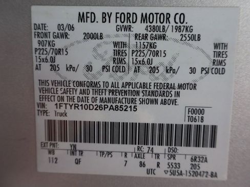 Used 2006 Ford Ranger XL image 37