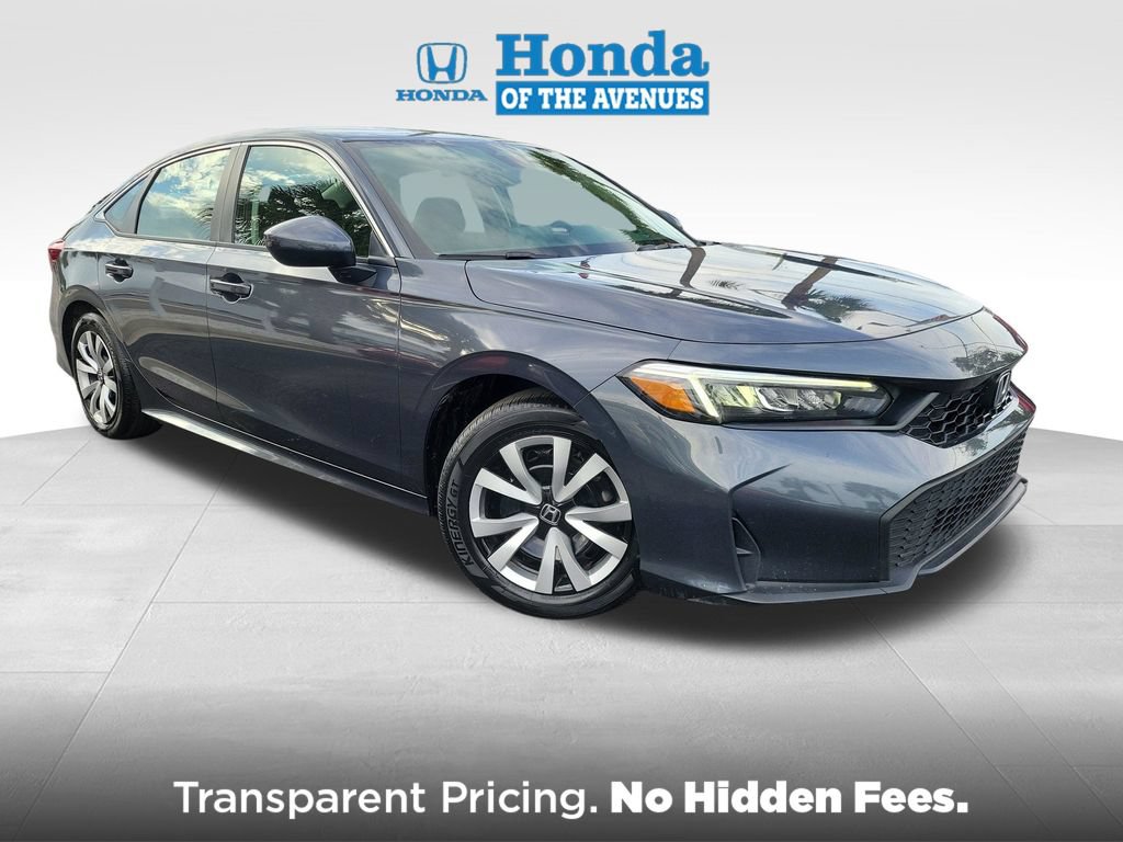 Certified 2025 Honda Civic LX image 1