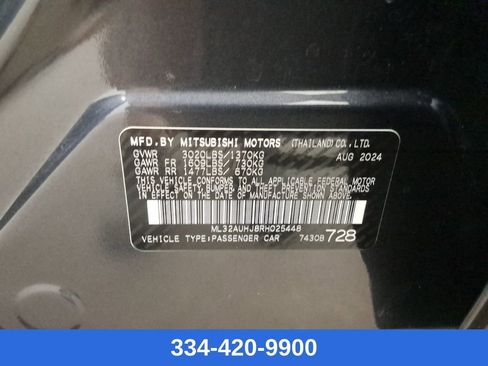 Used 2024 Mitsubishi Mirage ES image 26