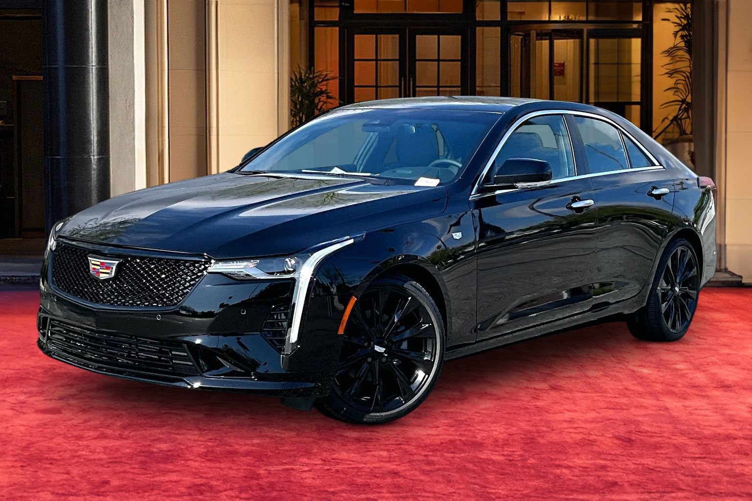 New 2026 Cadillac CT4 Premium Luxury w/ LPO, ONYX Package RWD image 1
