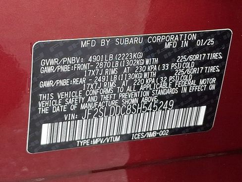 Certified 2025 Subaru Forester Premium image 27