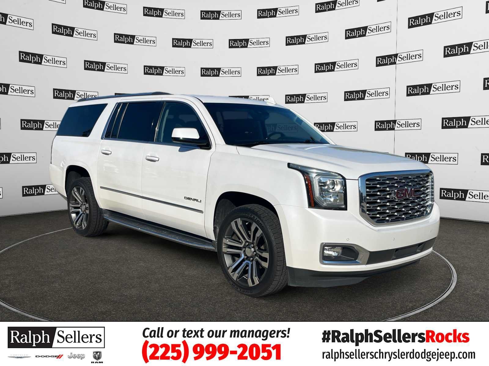 Used 2019 GMC Yukon XL Denali w/ Open Road Package RWD image 1