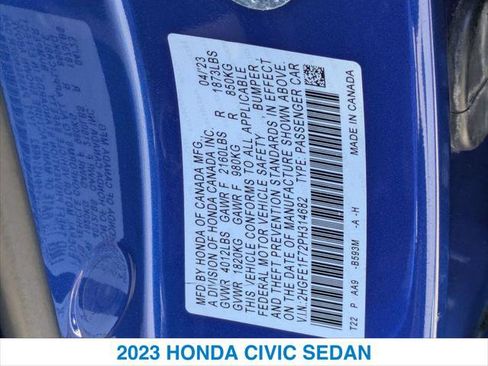 Used 2023 Honda Civic EX image 26