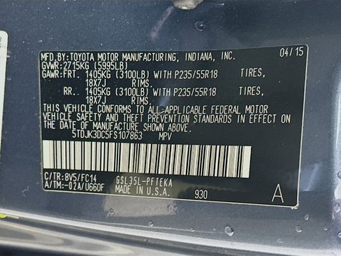 Used 2015 Toyota Sienna LE image 12