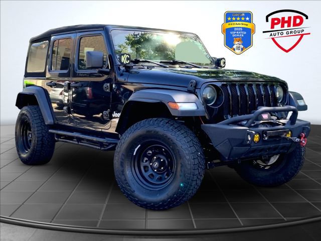 Used 2018 Jeep Wrangler Unlimited Sport S AWD/4WD image 1