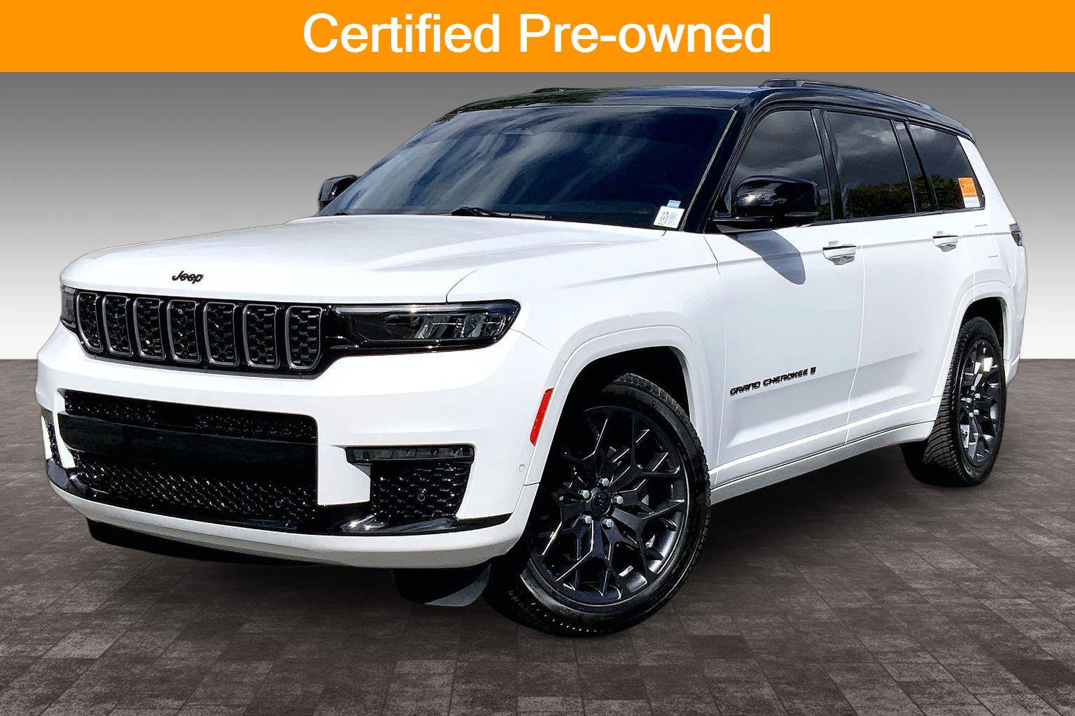 Certified 2024 Jeep Grand Cherokee L Summit w/ High Altitude Package AWD/4WD image 1