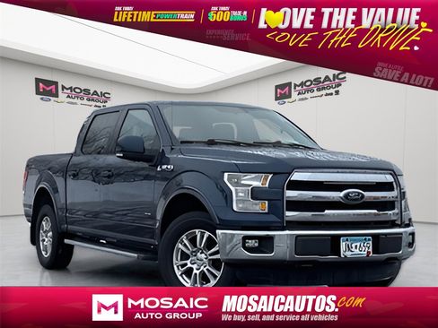 Used 2016 Ford F150 Lariat w/ Equipment Group 501A Mid image 1