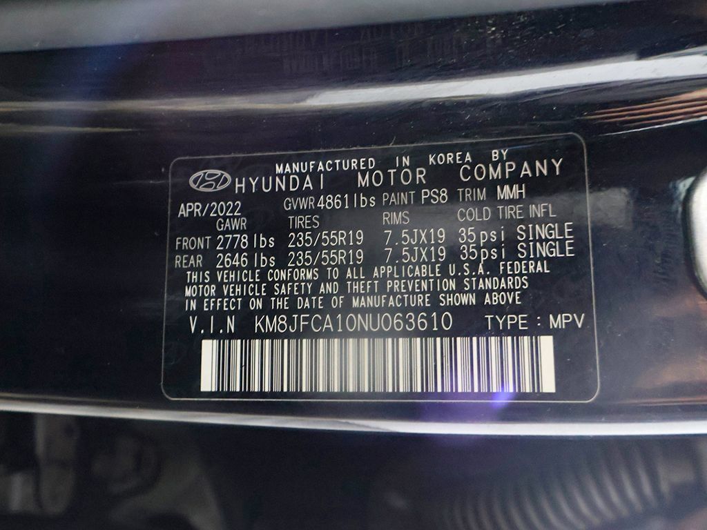 Used 2022 Hyundai Tucson SEL AWD/4WD image 48
