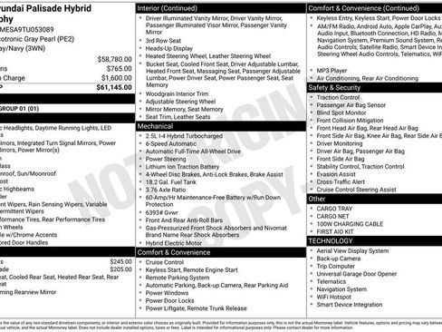 New 2026 Hyundai Palisade Calligraphy image 6