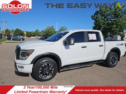 Used 2021 Nissan Titan PRO-4X w/ Pro-4x Utility Package AWD/4WD image 1