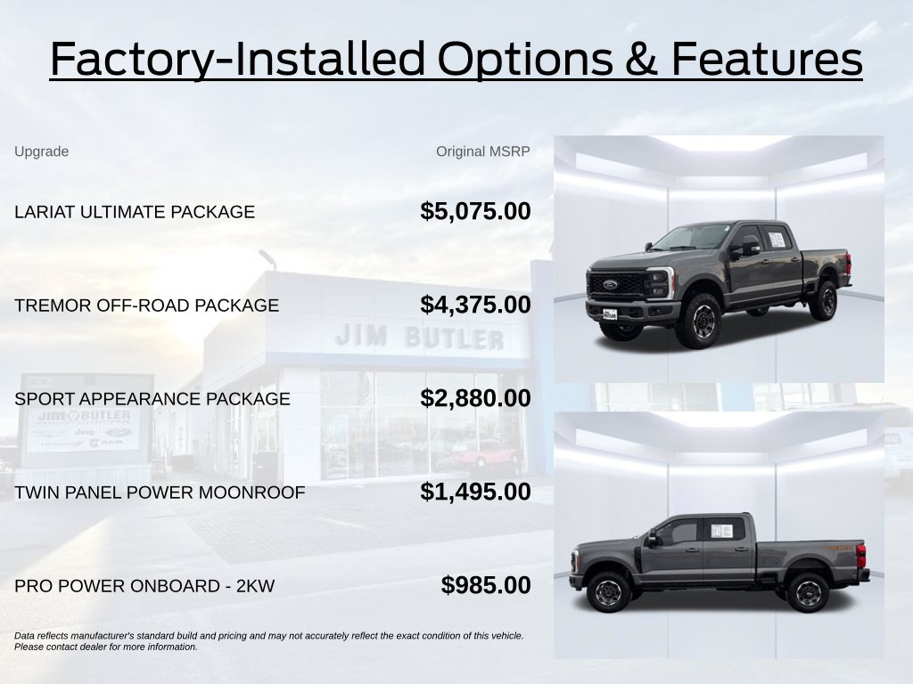 Used 2023 Ford F250 Lariat w/ Lariat Ultimate Package AWD/4WD image 3