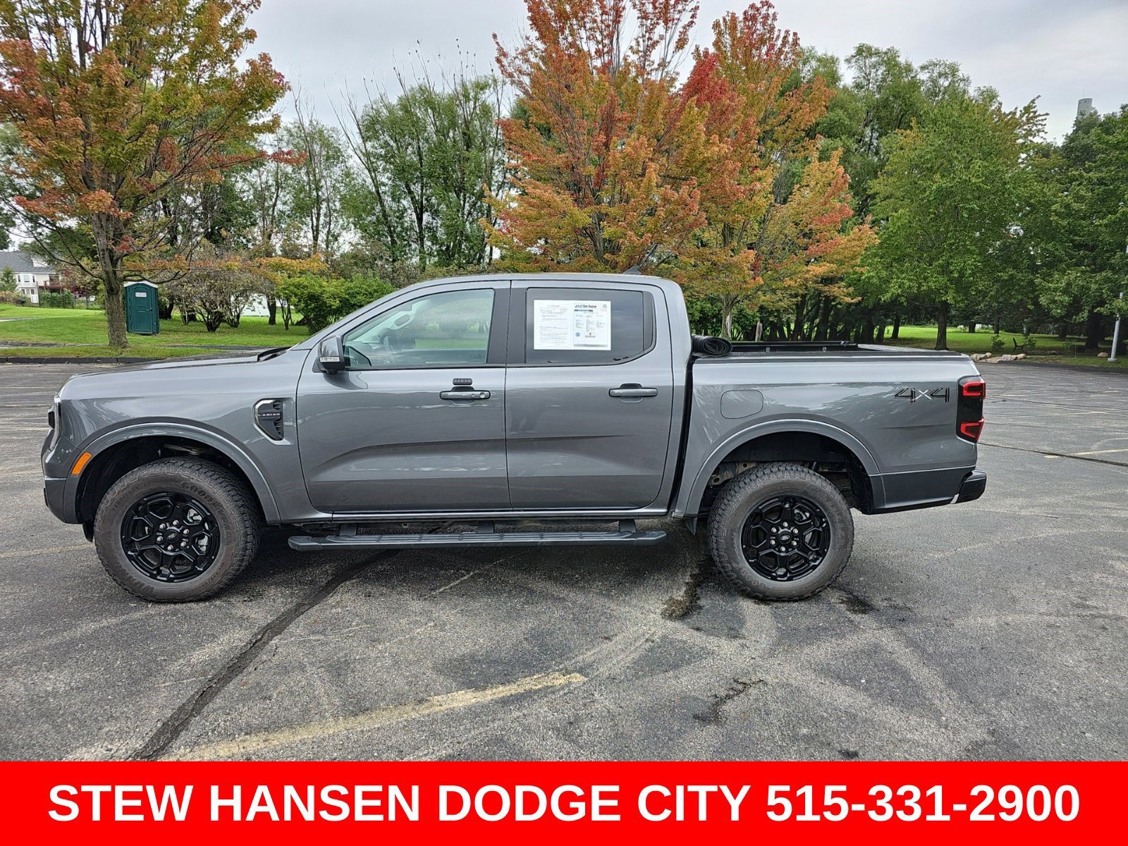Used 2025 Ford Ranger Lariat w/ Black Appearance Package AWD/4WD image 1