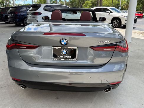 Used 2025 BMW 430i Convertible w/ Premium Package RWD image 10