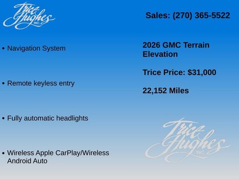 Used 2026 GMC Terrain Elevation image 2