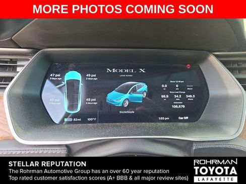 Used 2019 Tesla Model X 75D AWD/4WD image 7
