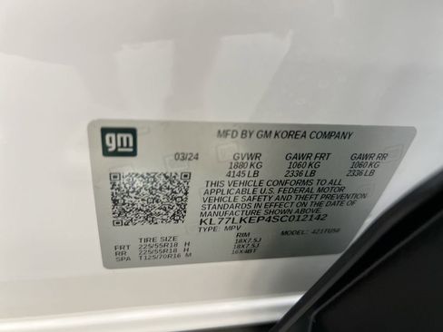 Used 2025 Chevrolet Trax ACTIV w/ Driver Confidence Package FWD image 27