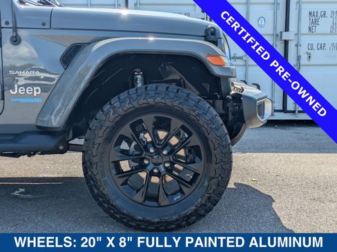 Used 2021 Jeep Wrangler Unlimited Sahara w/ Cold Weather Group AWD/4WD image 11