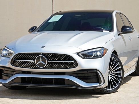 Used 2022 Mercedes-Benz C 300 Sedan w/ AMG Line w/ Night Package image 3