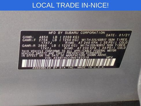 Used 2021 Subaru Outback Premium image 40