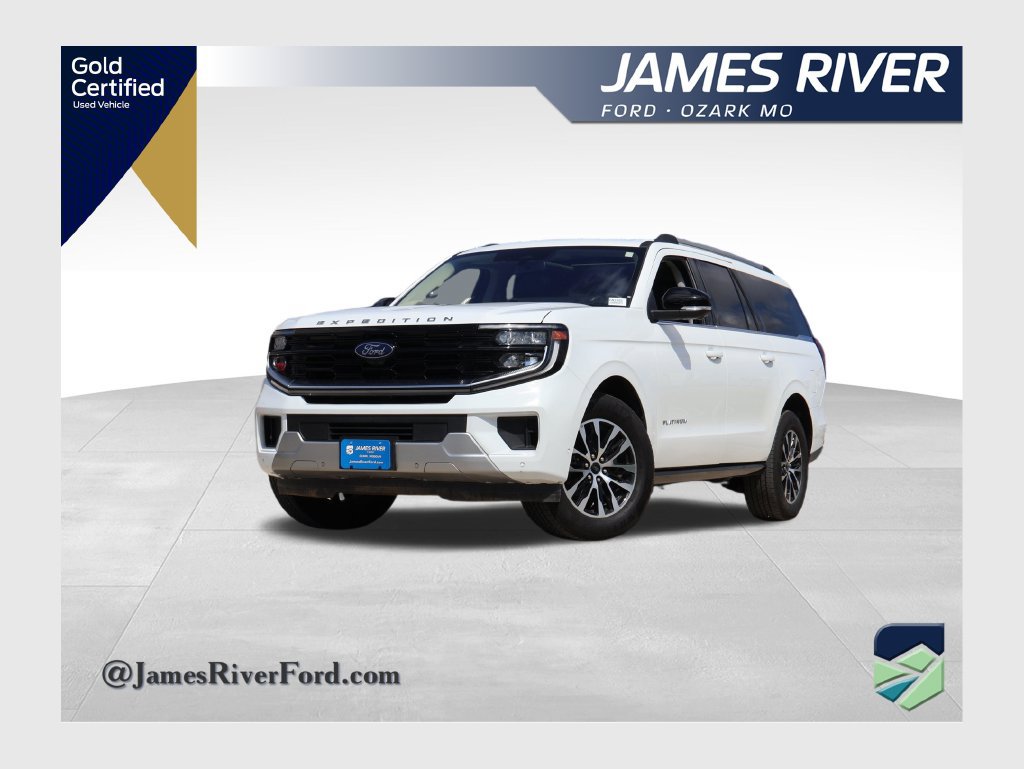 Certified 2025 Ford Expedition Max Platinum AWD/4WD 360° Tour