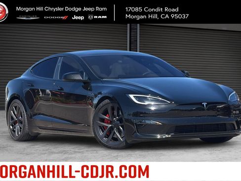Used 2025 Tesla Model S Plaid AWD/4WD image 1