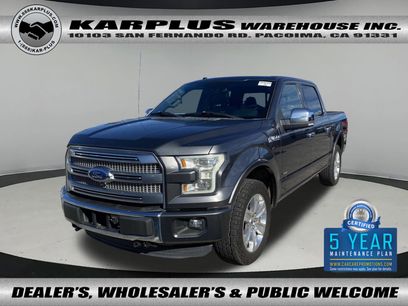 Used 2016 Ford F150 Platinum w/ Equipment Group 701A Luxury