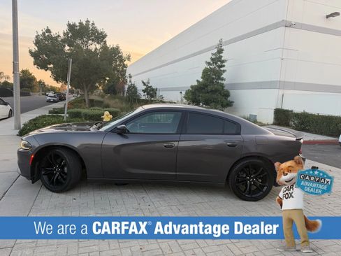 Used 2018 Dodge Charger SXT w/ Blacktop Package RWD image 3