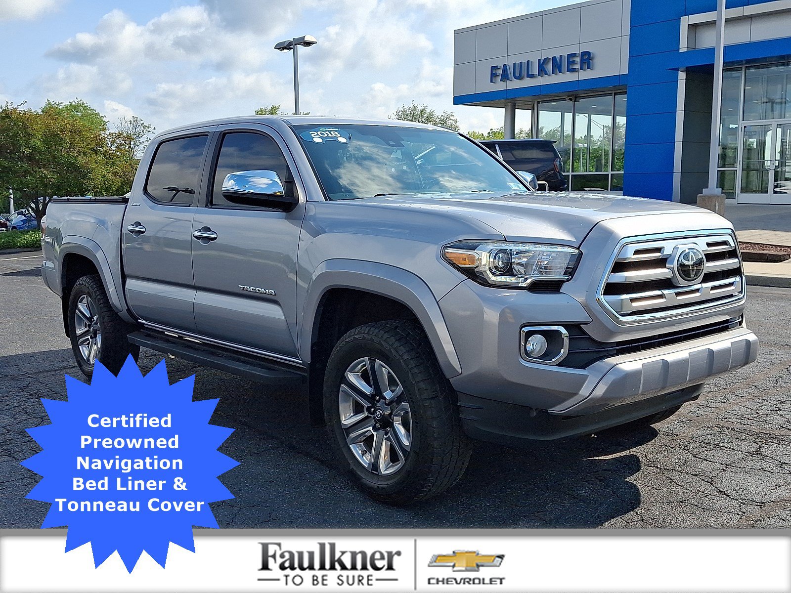Used 2018 Toyota Tacoma Limited AWD/4WD image 1
