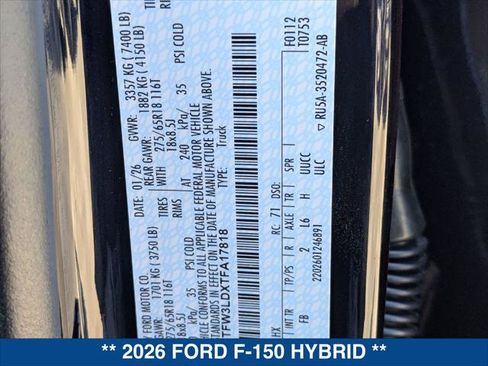 New 2026 Ford F150 XLT w/ Mobile Office Package image 21