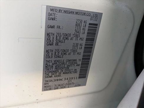 Used 2022 INFINITI QX60 Luxe w/ Performance Audio Package image 14