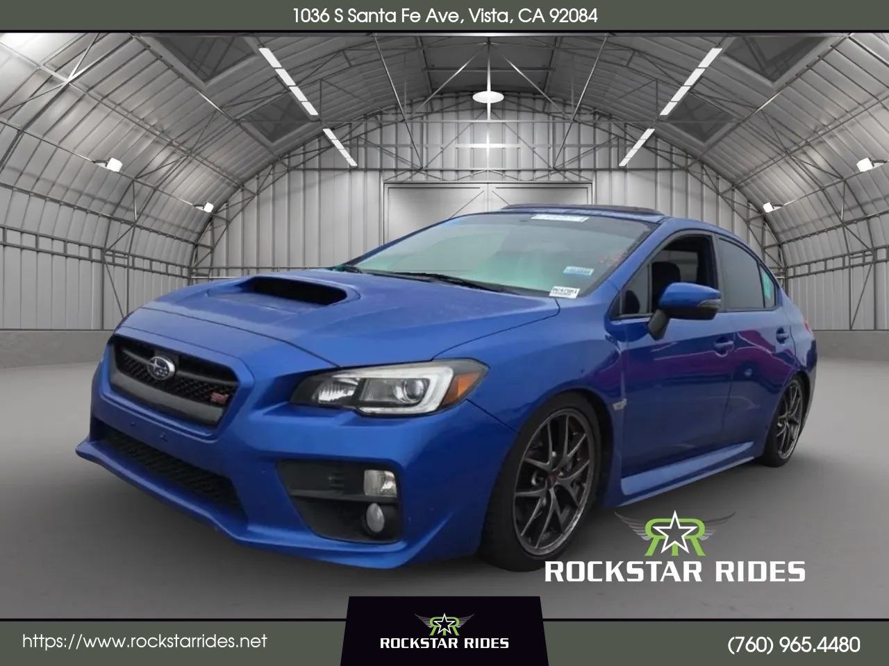 Used 2017 Subaru WRX STI Limited AWD/4WD image 1