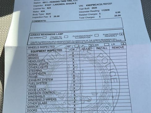 Used 2020 Kia Sportage LX image 46